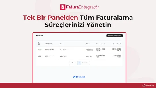 Fatura Entegratör screenshot