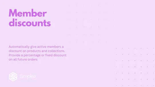 Simplee Memberships &amp; Rewards screenshot