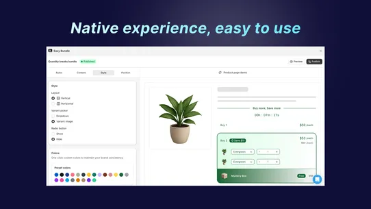 Easy Bundles Quantity Breaks screenshot
