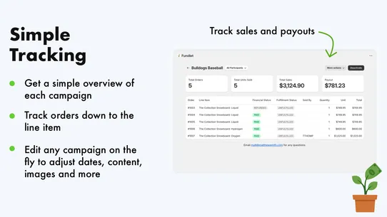 Fundlet Fundraiser screenshot