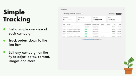 Fundlet Fundraiser screenshot