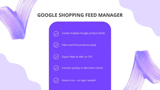 Google Shopping Feed Manager screenshot