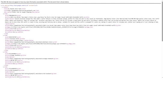 Google Shopping Feed Manager screenshot