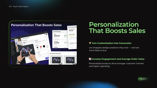 SPO ‑ Smart Product Options screenshot