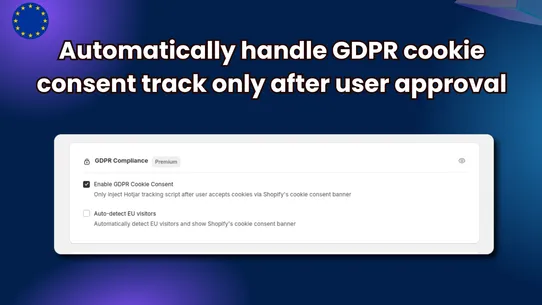 Hotjar + GDPR Cookies Consent screenshot
