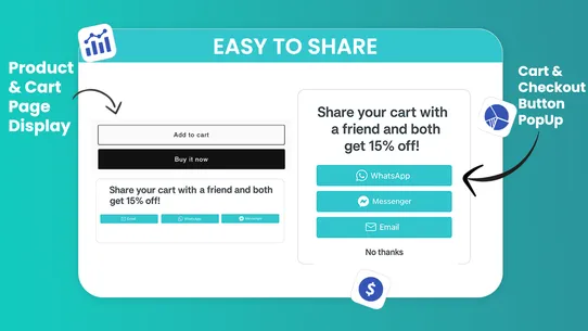 Share Cart: Rewards &amp; Referral screenshot