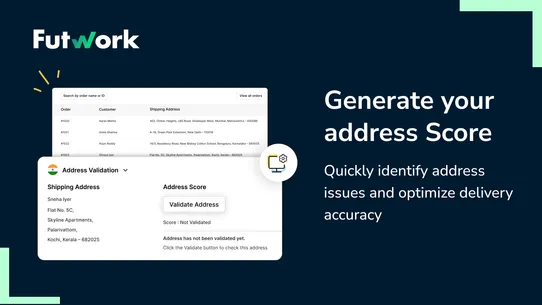 Futwork: Address Identify screenshot