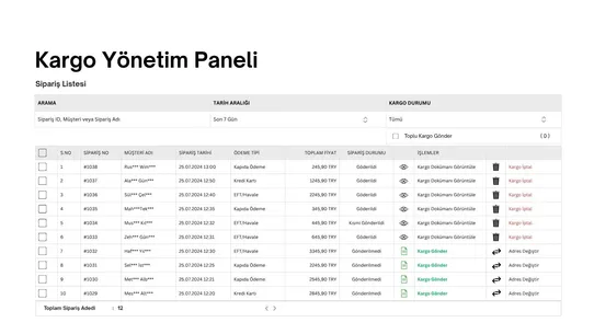 DHL eCommerce Kargo Türkiye screenshot