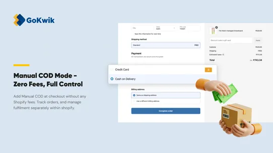 Kwik COD Form‑Cash on Delivery screenshot