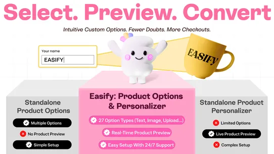 Easify Product Options Variant screenshot