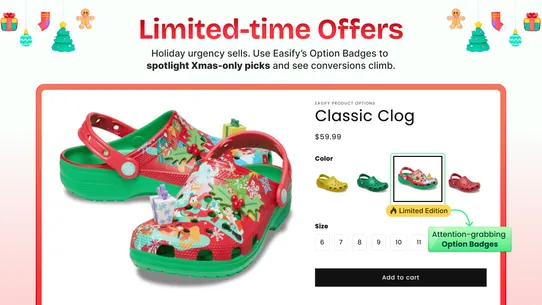 Easify Custom Product Options screenshot