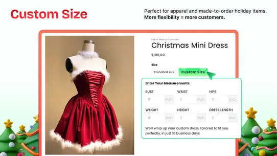 Easify Custom Product Options screenshot