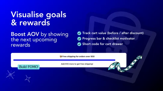 BlueCart ‑ Upsell Progress Bar screenshot