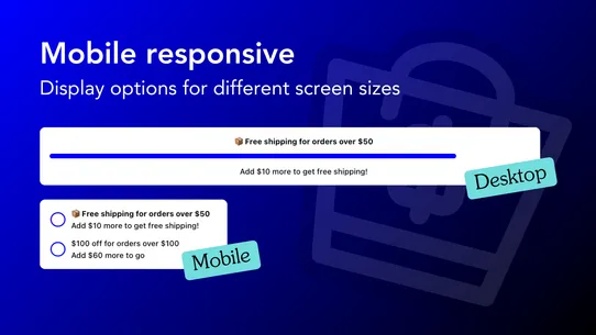 BlueCart ‑ Upsell Progress Bar screenshot