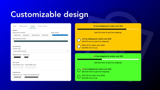 BlueCart ‑ Upsell Progress Bar screenshot