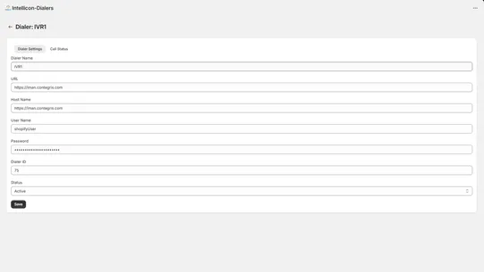 IVR Order Confirmation screenshot