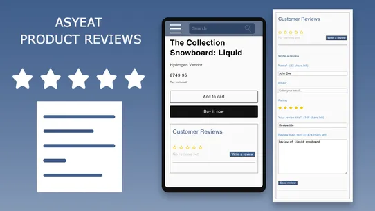 Asyeat product reviews screenshot