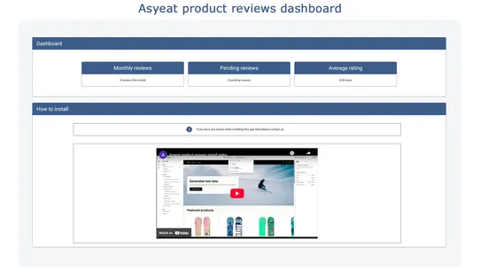 Asyeat product reviews screenshot