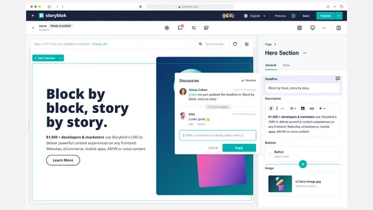 Storyblok (Official) screenshot