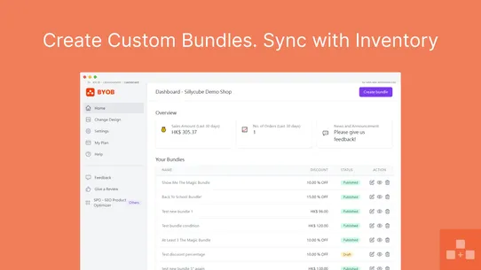 BYOB ‑ Build Your Own Bundles screenshot