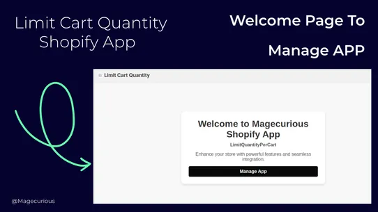 ShopziCurious Limit Cart Qty screenshot