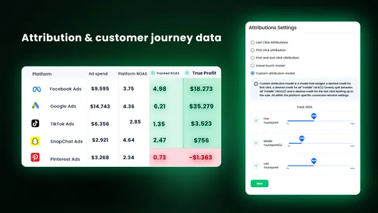 Reaktion Marketing Tracker screenshot