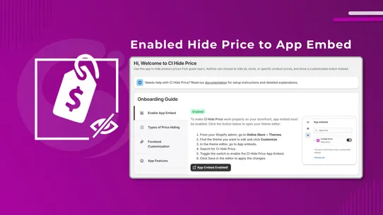 CI Hide Price screenshot