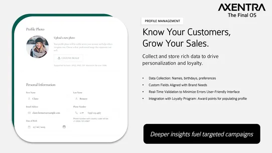 The Customer Command Centre screenshot