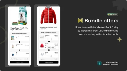 Koala Bundles Volume Discounts screenshot