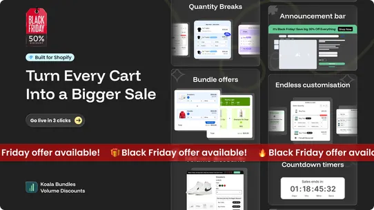 Koala Bundles Volume Discounts screenshot