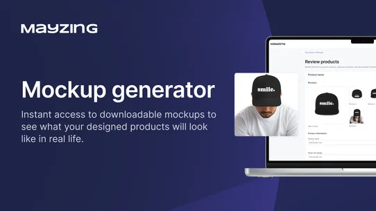 Mayzing Print‑on‑Demand screenshot