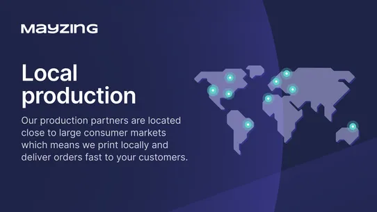 Mayzing Print‑on‑Demand screenshot