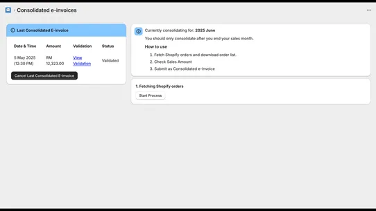 WebCEO E‑Invoice Malaysia screenshot