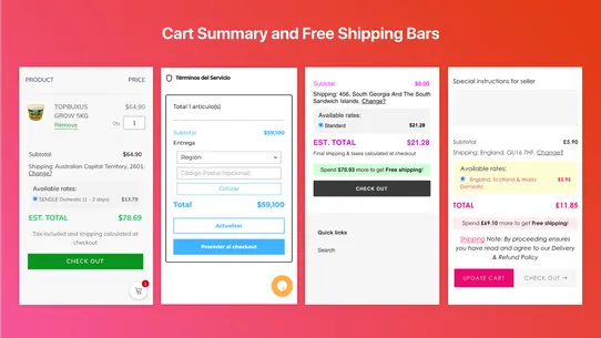 Dr. Shipping Calculator screenshot