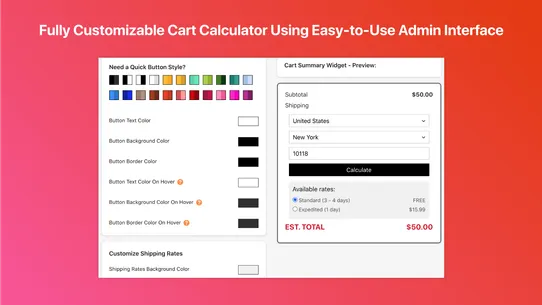 Dr. Shipping Calculator screenshot