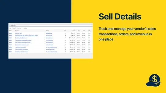 CFI ‑ Vendor Payout screenshot