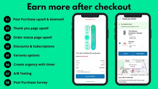 GR: Post Purchase Upsell screenshot