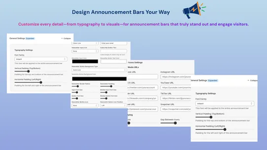 FlashBuzz ‑ Announcement Bar screenshot