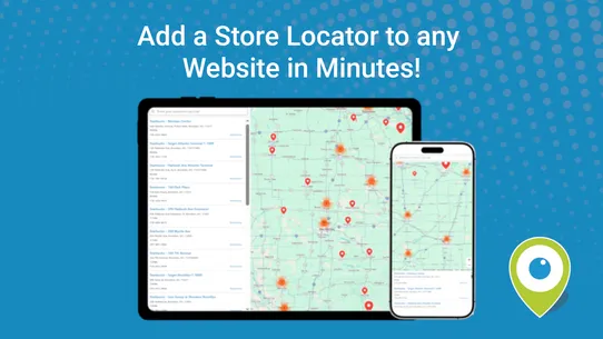Prolo Store Locator Map screenshot