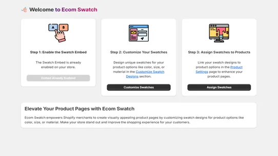Ecom Product Variant Swatch screenshot