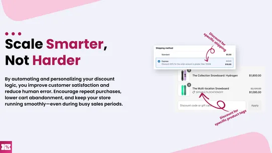 Bony Order &amp; Shipping Discount screenshot