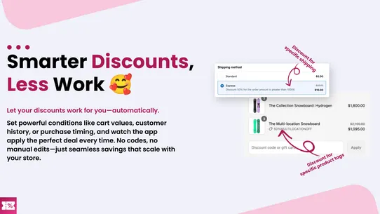 Bony Order &amp; Shipping Discount screenshot