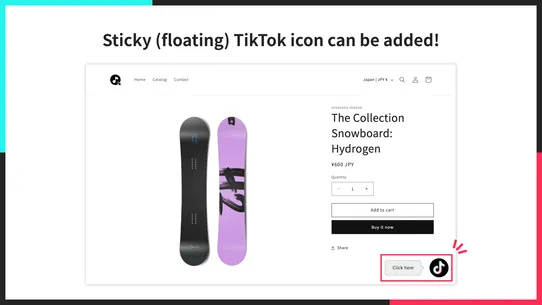 UR: Smart Sticky TikTok Icon screenshot
