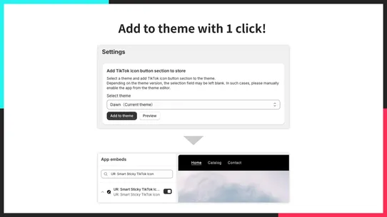 UR: Smart Sticky TikTok Icon screenshot