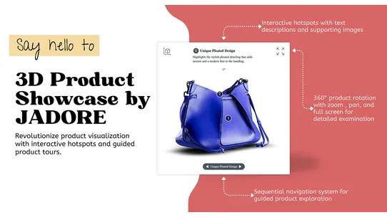 3D Product Showcase by Jadore screenshot