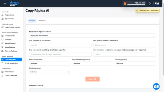 Droplinkfy ‑ Dropshipping screenshot