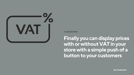 T‑Selector (VAT Switcher) screenshot