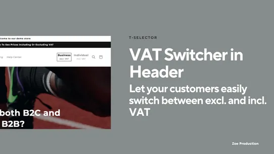 T‑Selector (VAT Switcher) screenshot