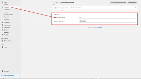 Kg Addon Product App screenshot