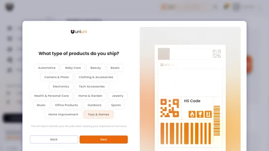 UniUni screenshot